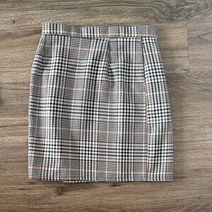 Classic Checkered Women's Skirt